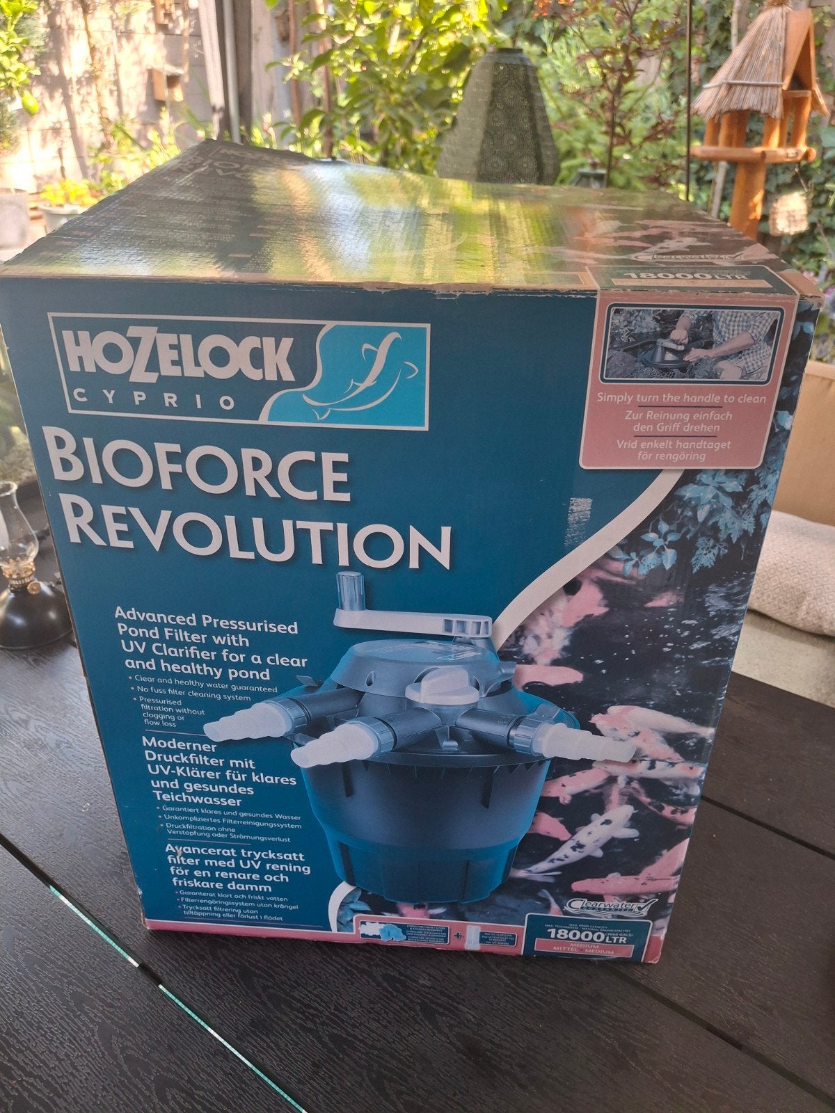 Hozelock Bioforce Revolution 18000 vijverfilter, Ophalen, Nieuw, Vijverfilter