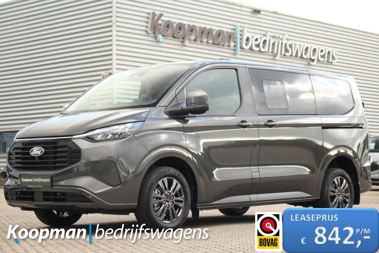 Ford Transit Custom 2.5 PHEV 233pk L1H1 Kombi Limited | 8-Pe, 232 pk, 8 stoelen, 1850 kg, Overige brandstoffen