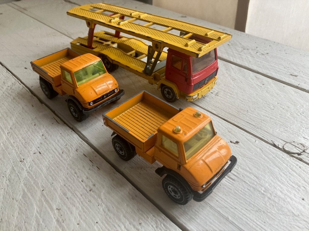 Set oude Siku auto’s - 3 stuks, Ophalen of Verzenden, Gebruikt, Auto