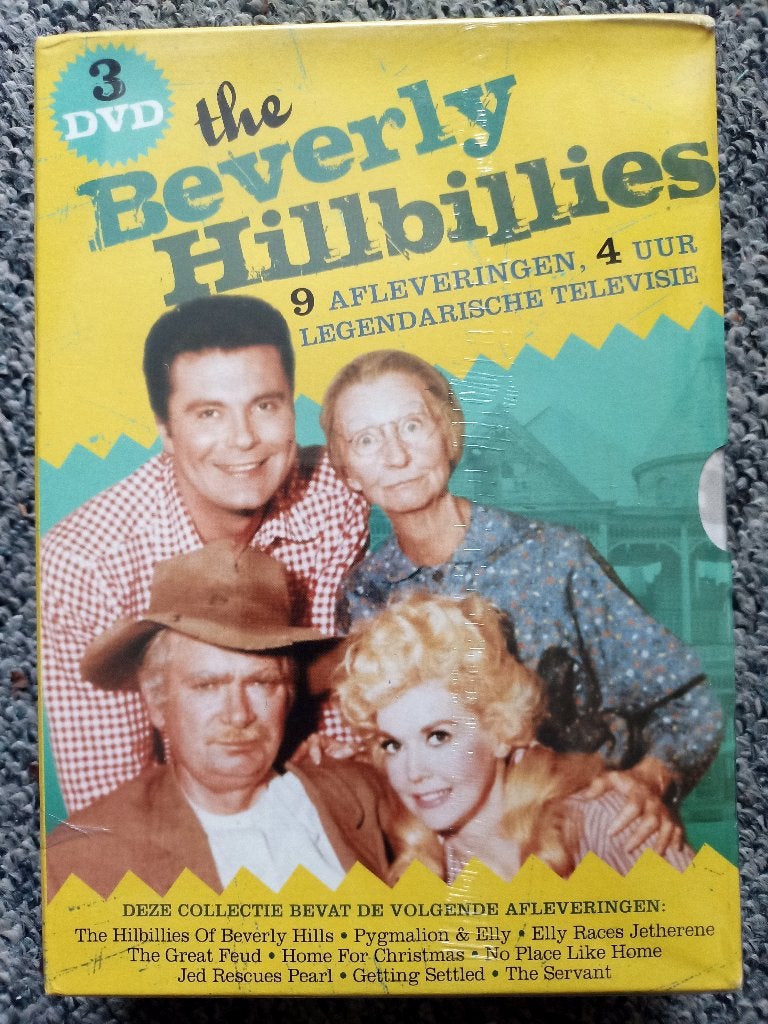 The Beverly Hillbillies - 3 DVD Boxset - 9 Afleveringen, Engels, Alle leeftijden, Nederlands, Ophalen of Verzenden
