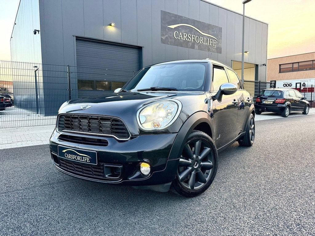 Mini Mini Countryman 1.6 Cooper S ALL4 Chili AUTOMAAT PANO, Auto's, Mini, Euro 5, 1380 kg, Gebruikt, Zwart