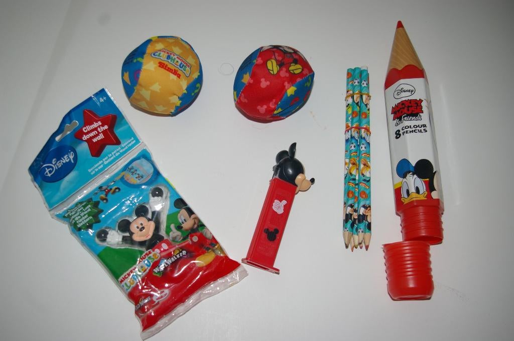 Disney artikelen o.a van " Mickey mouse Clubhouse", Ophalen of Verzenden, Zo goed als nieuw