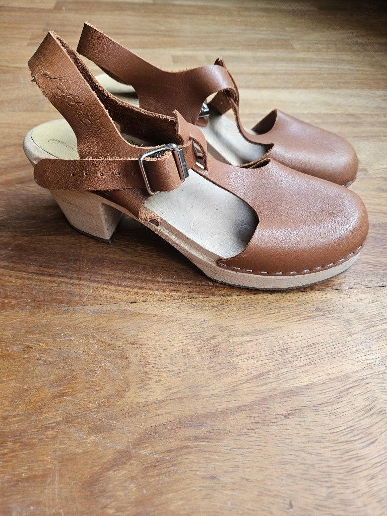 Lotta from Stockholm clogs, Bruin, Zo goed als nieuw, Sandalen of Muiltjes, Ophalen of Verzenden