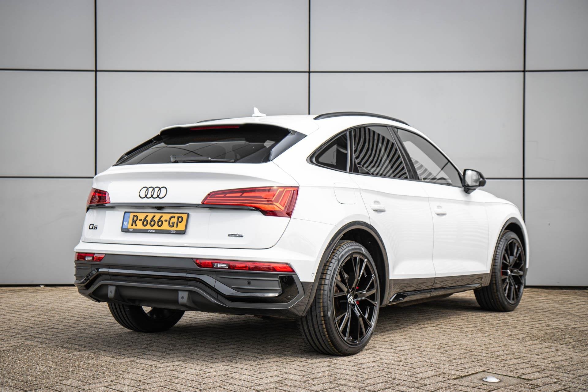 Audi Q5 Sportback 50 TFSIe 299pk S Edition | SoH 98% | Lucht, Auto's, Automaat, 12 maanden, 14 kWh, Gebruikt
