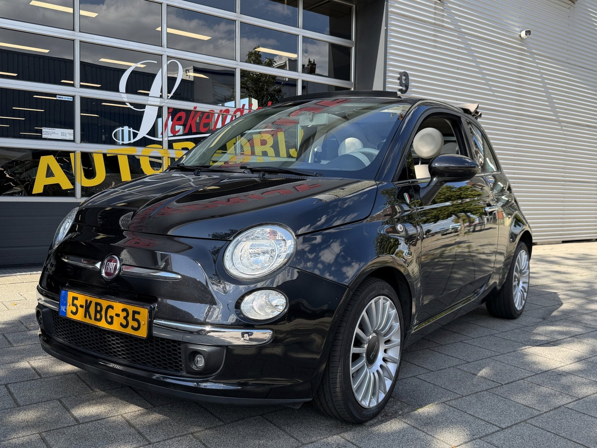 Fiat 500 C Cabrio 0.9 TwinAir Lounge - Airco I Sport stoelen, Euro 5, 86 pk, 31 €/maand, Cabriolet