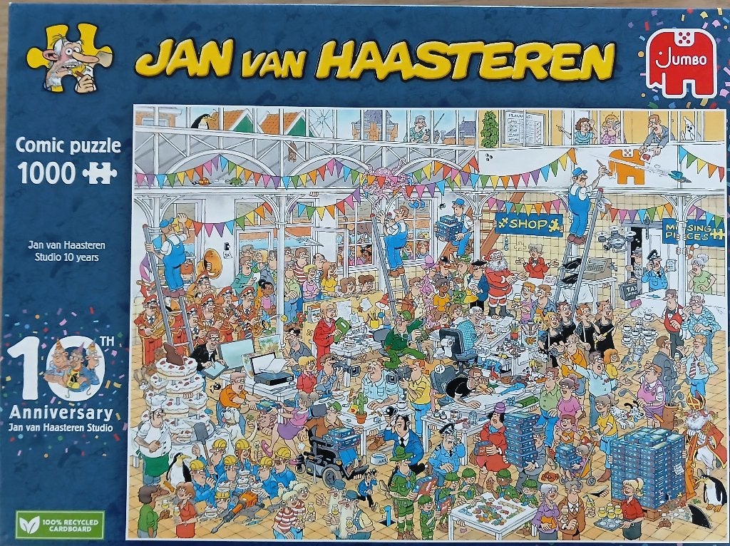 van Haasteren Legpuzzel  (1000st), Ophalen, 500 t/m 1500 stukjes, Gebruikt, Legpuzzel