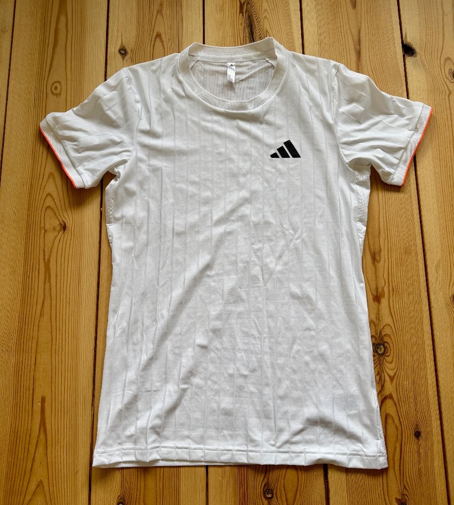 Adidas Sport Shirt - Melbourn Pro Tennis Tee - Wit - Small, Wit, Nieuw, Ophalen of Verzenden, Adidas