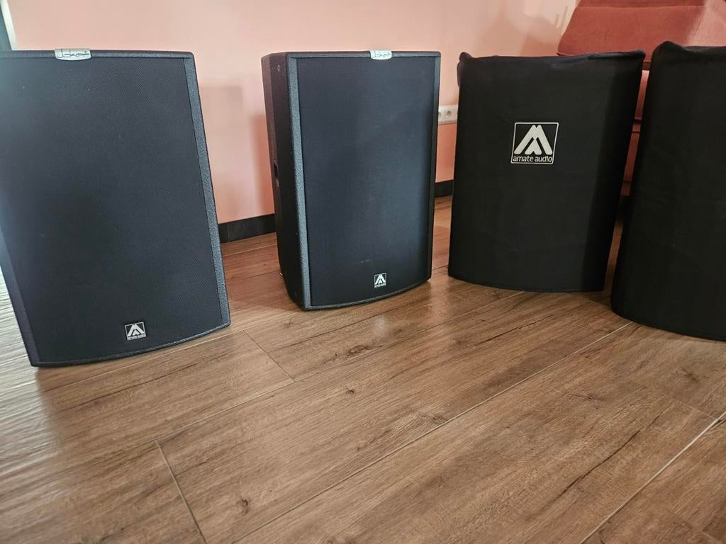 Amate Audio JK15NA., Ophalen, 120 watt of meer, Front, Rear of Stereo speakers, Overige merken