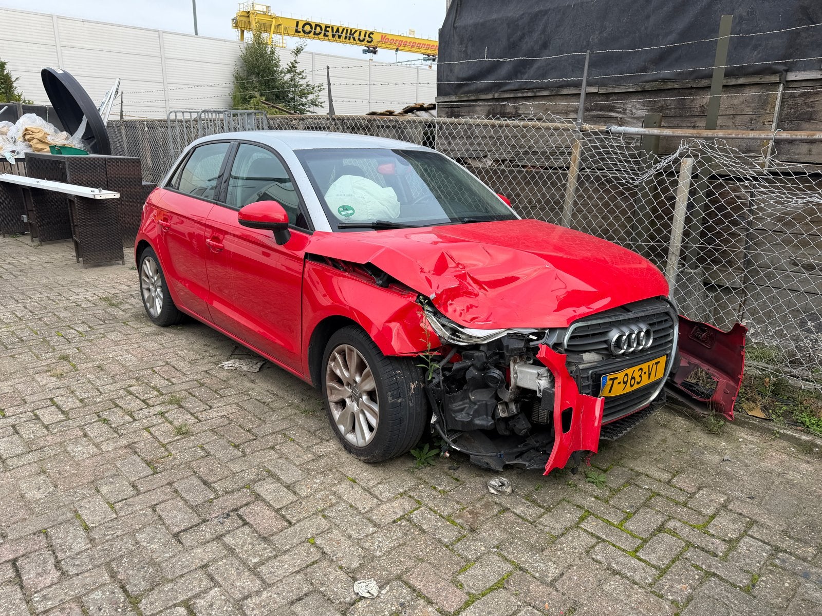 Audi A1 1.4 Tfsi 90KW Sportback 2013 Rood, Handgeschakeld, Ophalen of Verzenden, 1390 cc, Benzine