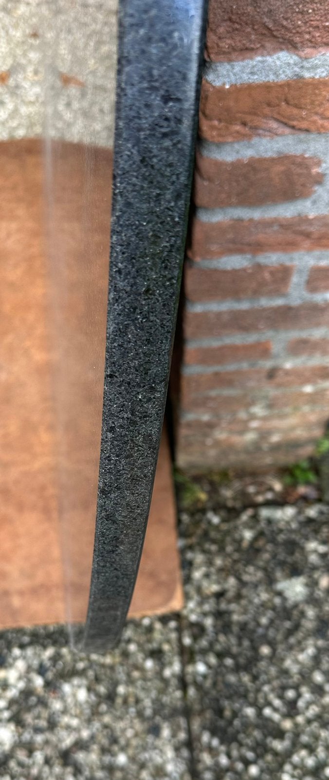 Granieten blad, Ophalen, Overige materialen, Gebruikt, Rond