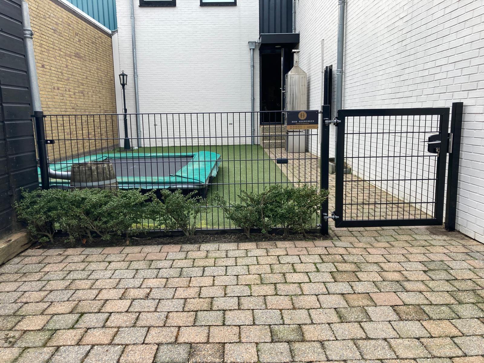 Hekwerk plaatsen-Snelle levering, Tuin en Terras, Ophalen, Met poort, Dubbelstaafmat hekwerk, Nieuw