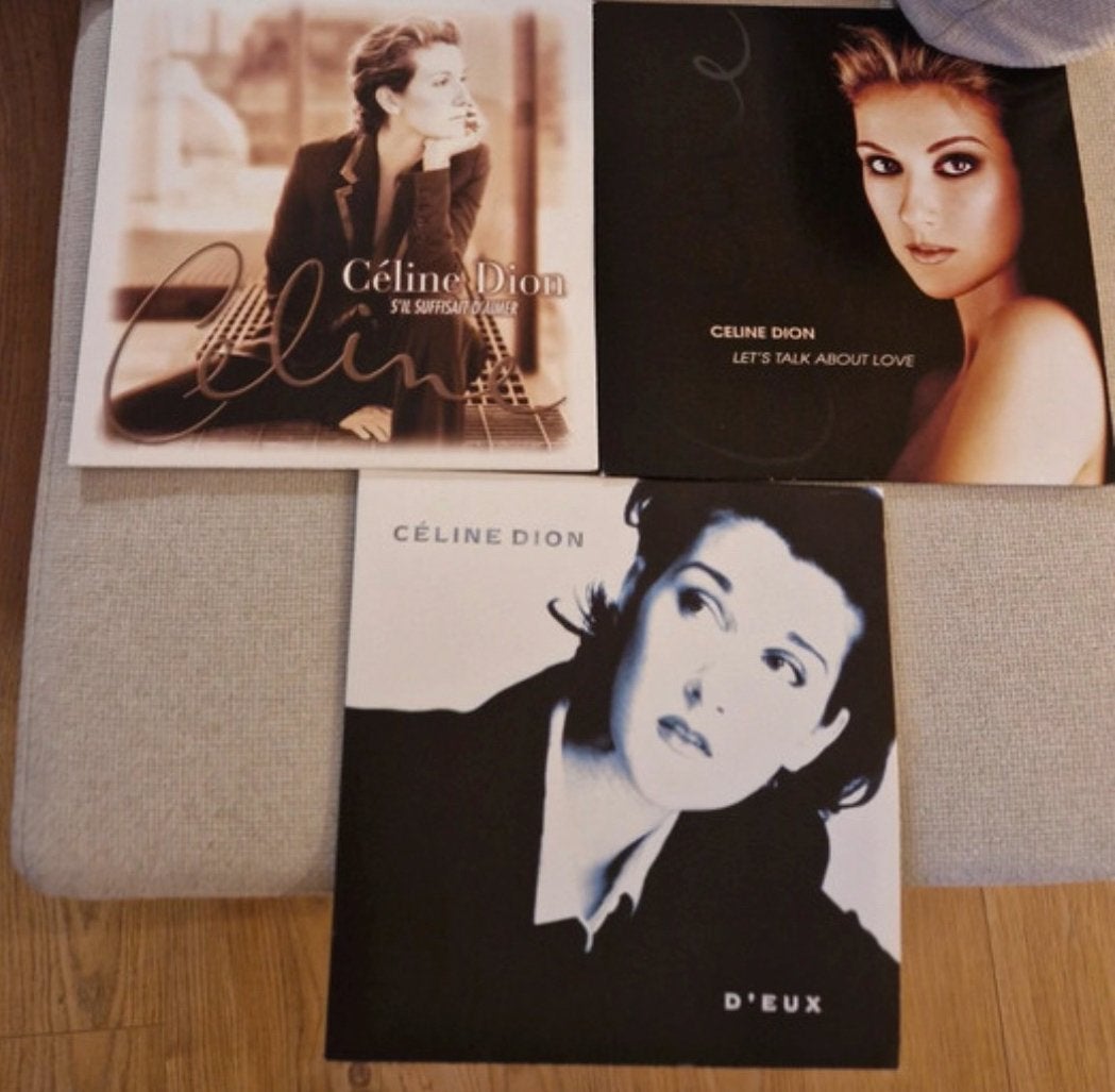 3 x Celine Dion vinyl set, Ophalen of Verzenden