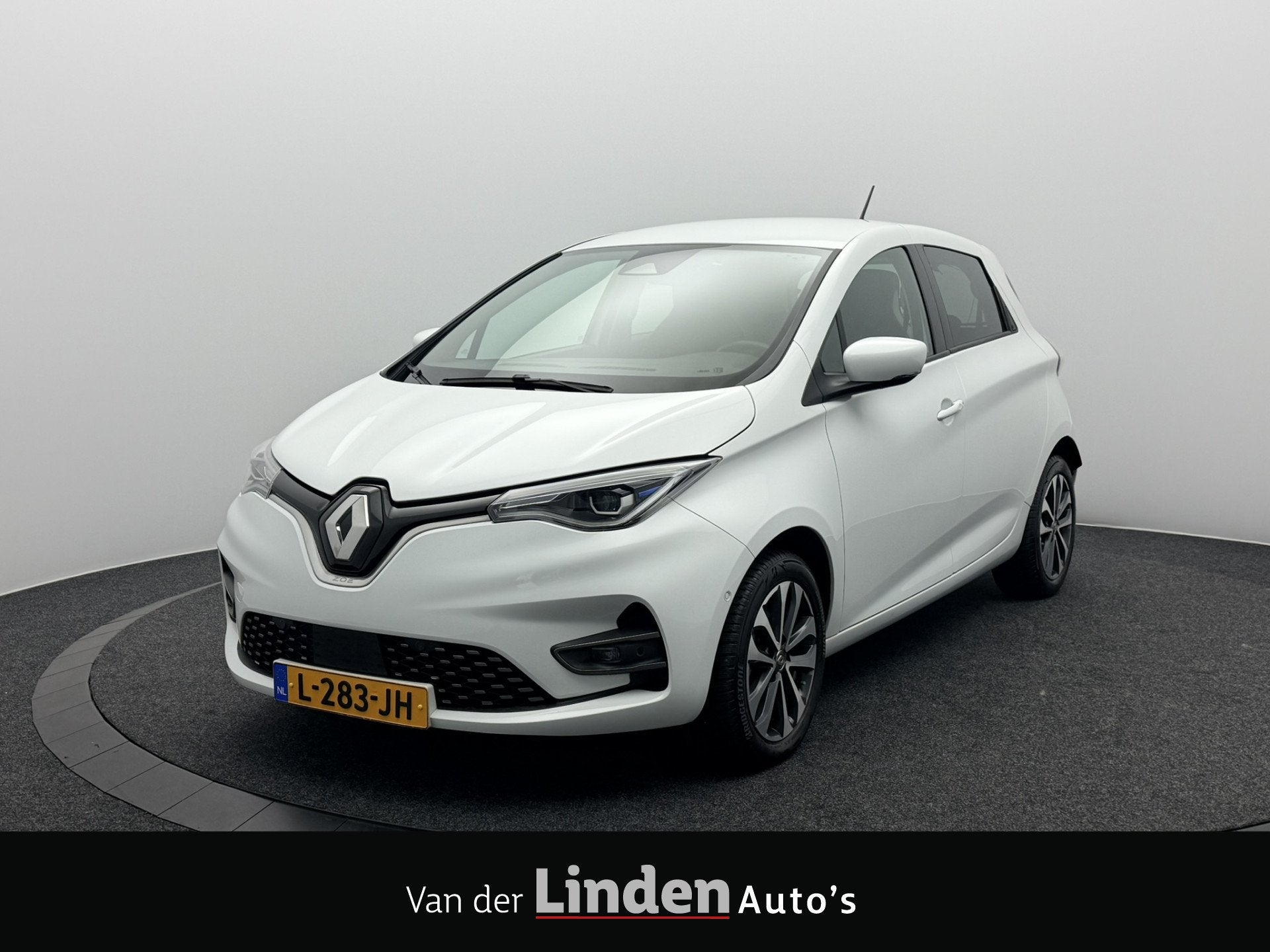 Renault ZOE R135 Intens 52 kWh SOH 93,6% | Koop Accu | Warmt, 136 pk, Gebruikt, Zwart, Leder en Stof