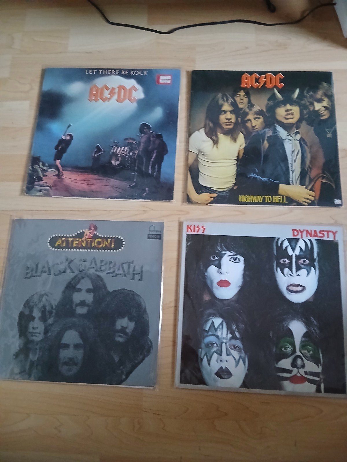 AC/DC, Black Sabbath, KISS Vinyl LP's - Rock Collectie, LP, Gebruikt, Hard Rock, Ophalen of Verzenden