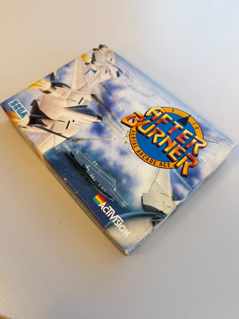 After Burner C64/128 Big Box CIB Activision Sega compleet, Computers en Software, Vintage Computers, Ophalen of Verzenden, H, H