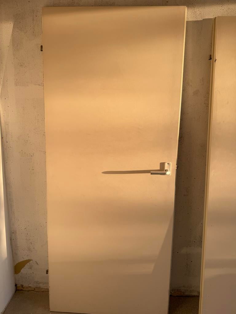 Gebruikte opdek binnendeuren met klink - 78-200cm, Ophalen, Gebruikt, 80 tot 100 cm, Binnendeur