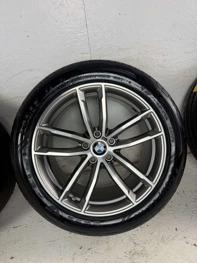 1 Originele BMW 5-Serie velgen 18" 5x112 Style 662M G30 7mm, Niet ingevuld, 18 inch, Gebruikt, 275 mm