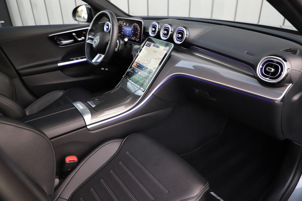 Mercedes-Benz C-Klasse 300e AMG | 313PK | Head-up | Keyless-, Automaat, Achterwielaandrijving, Gebruikt, Zwart