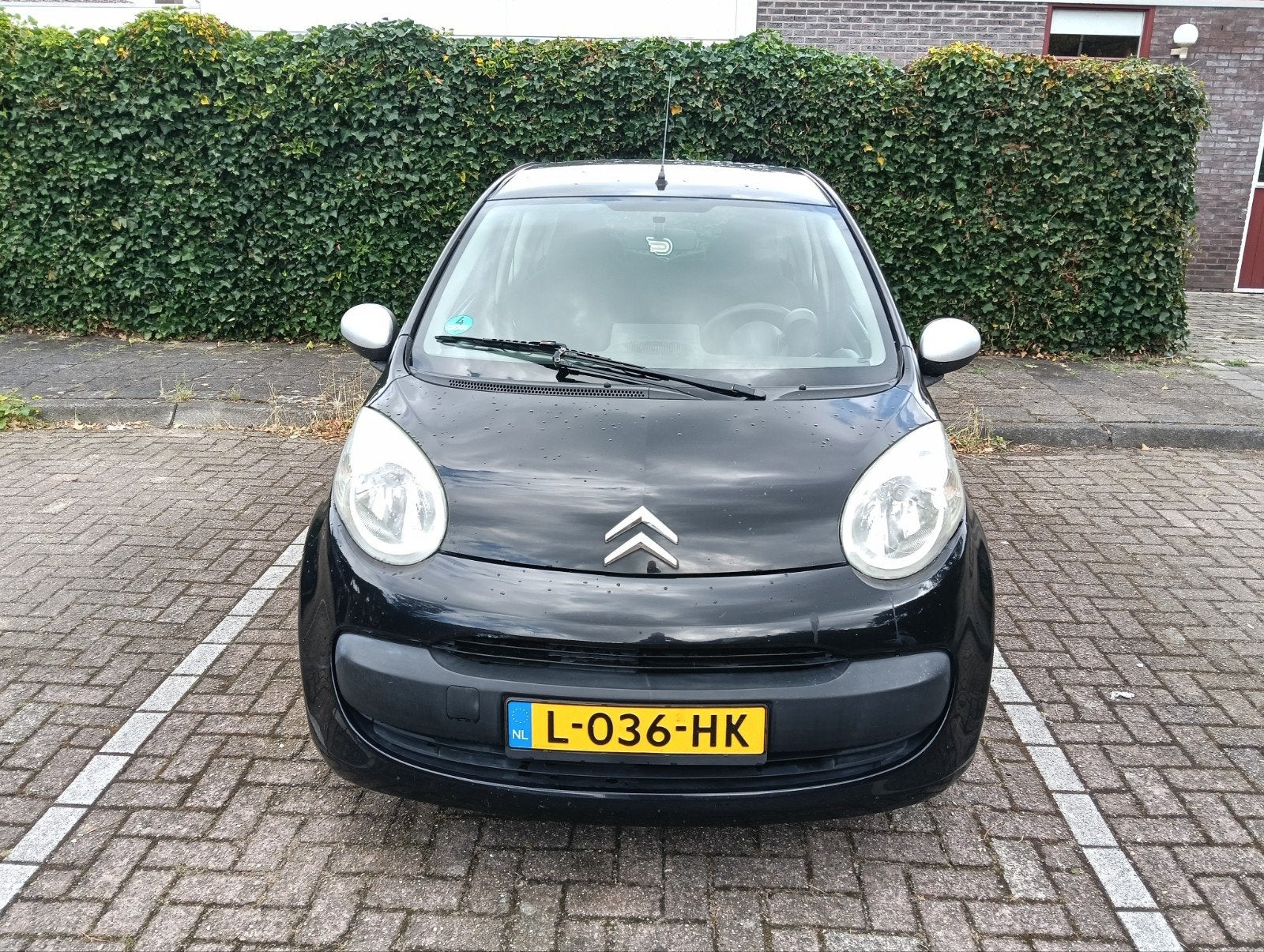Citroën C1 1.0 3-DRS 2007 Zwart, Auto's, Voorwielaandrijving, 4 stoelen, C1, Handgeschakeld