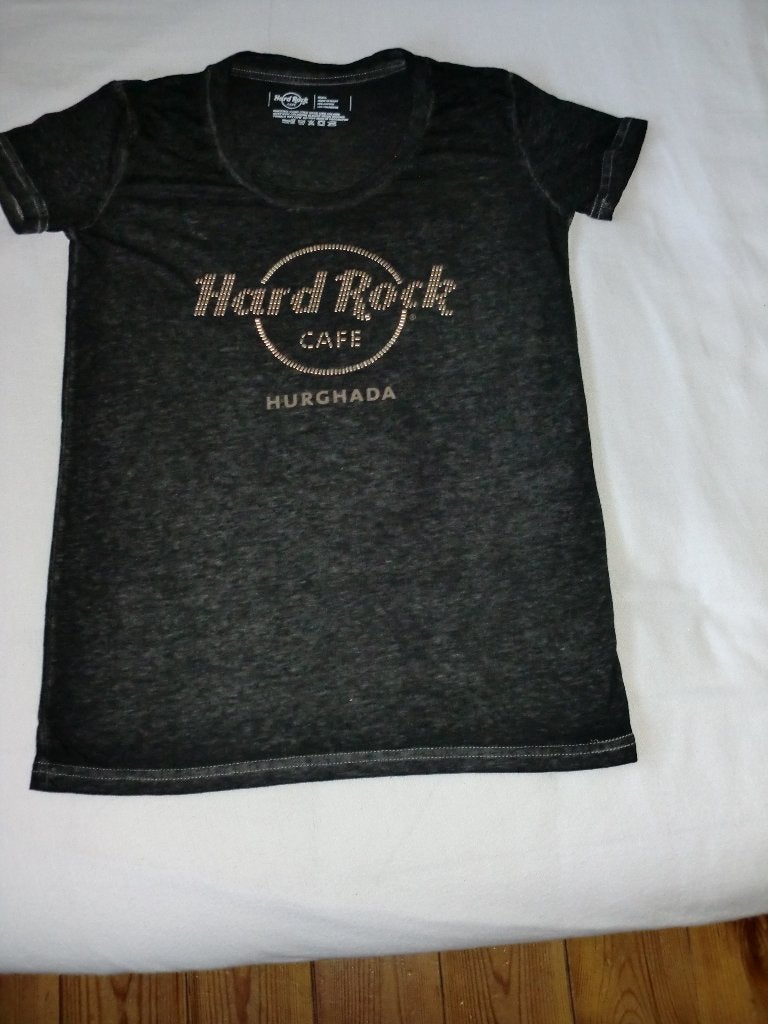T-shirt (Small) van Hard Rock Café Hurghada (Egypte), Ophalen of Verzenden, Zwart