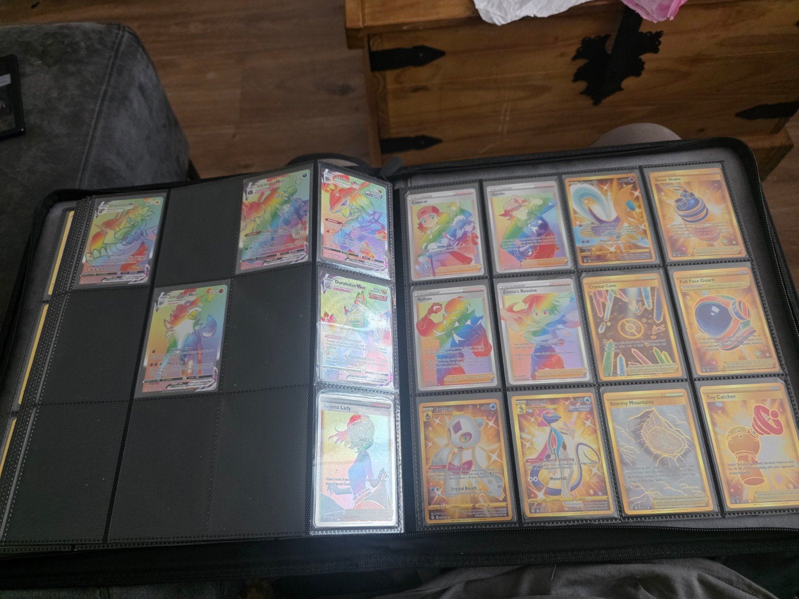 evolving skies 91% masterset, Ophalen, Zo goed als nieuw, Meerdere kaarten, Foil
