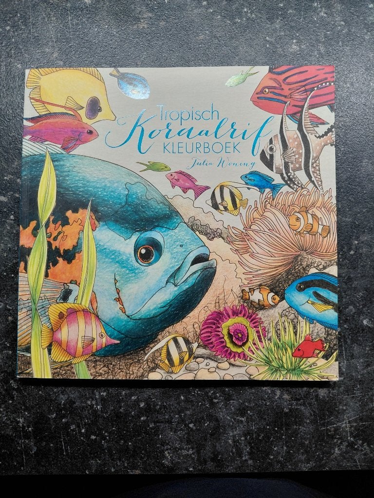 Tropisch Koraalrif kleurboek - Julia Woning, Ophalen of Verzenden, Geschikt voor kinderen, Nieuw, Julia Woning