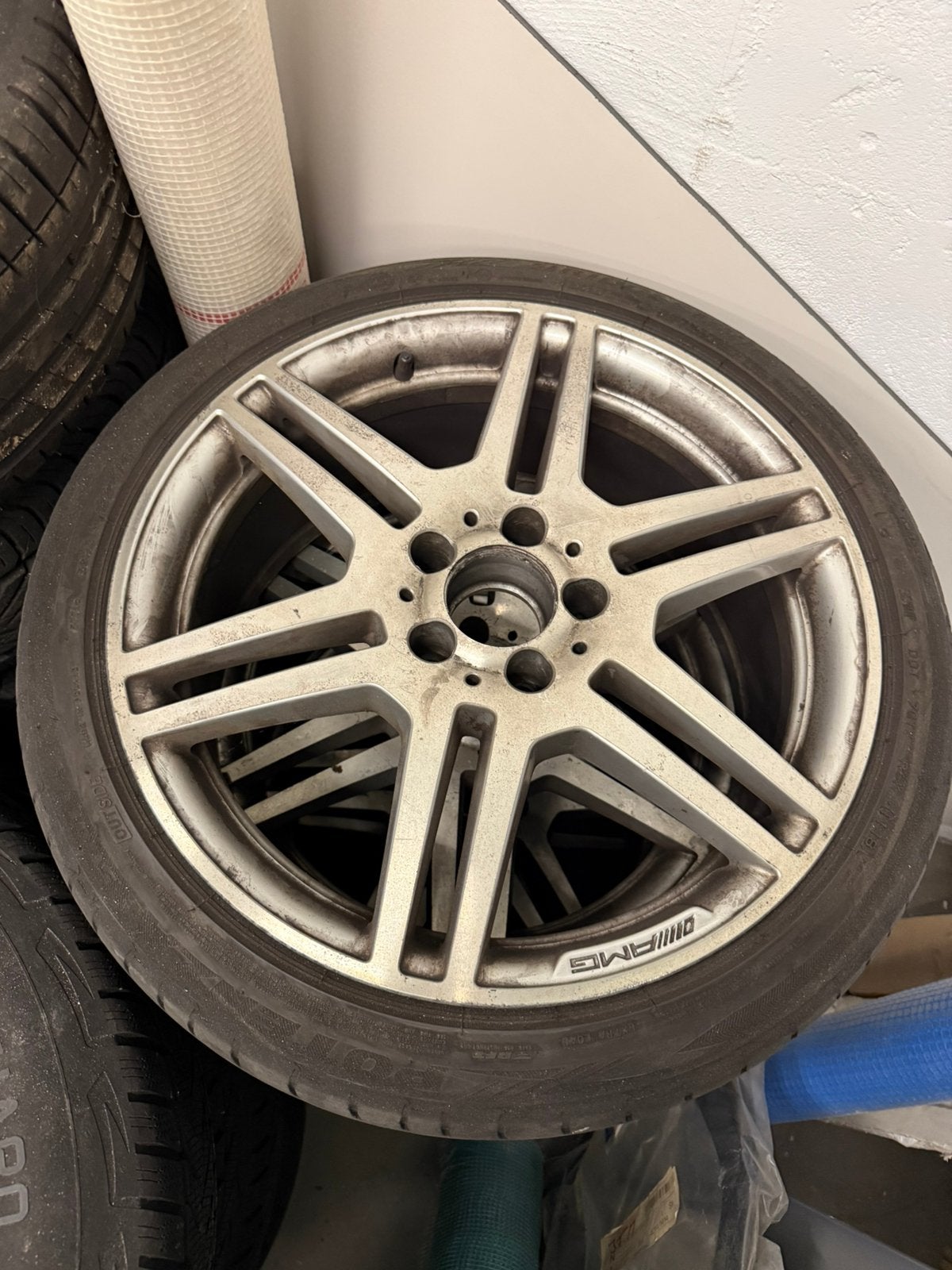 Mercedes AMG Velgen 18 inch origineel w212/w204etc, Ophalen, Voor, Bumper