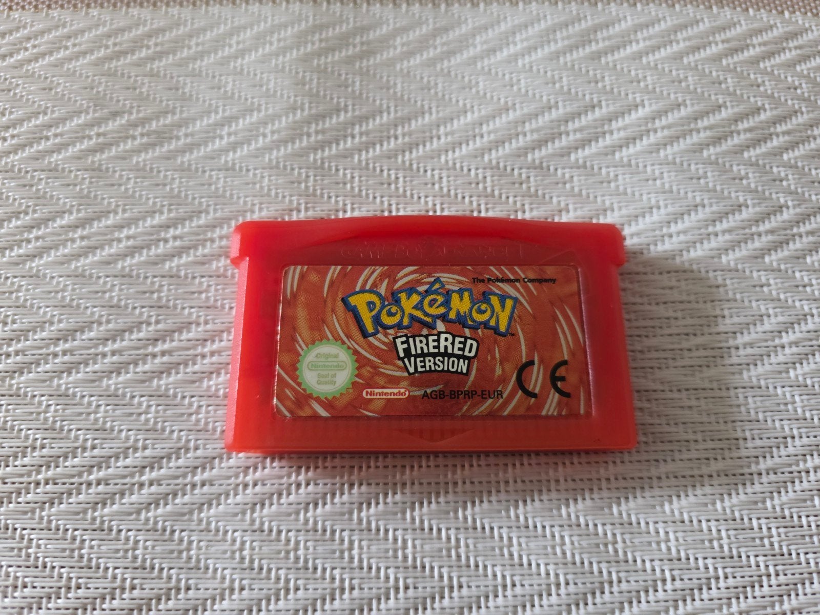 Pokémon FireRed Version Game Boy Advance (GBA) cartridge, Gebruikt, 1 speler, Ophalen of Verzenden, Role Playing Game (Rpg)