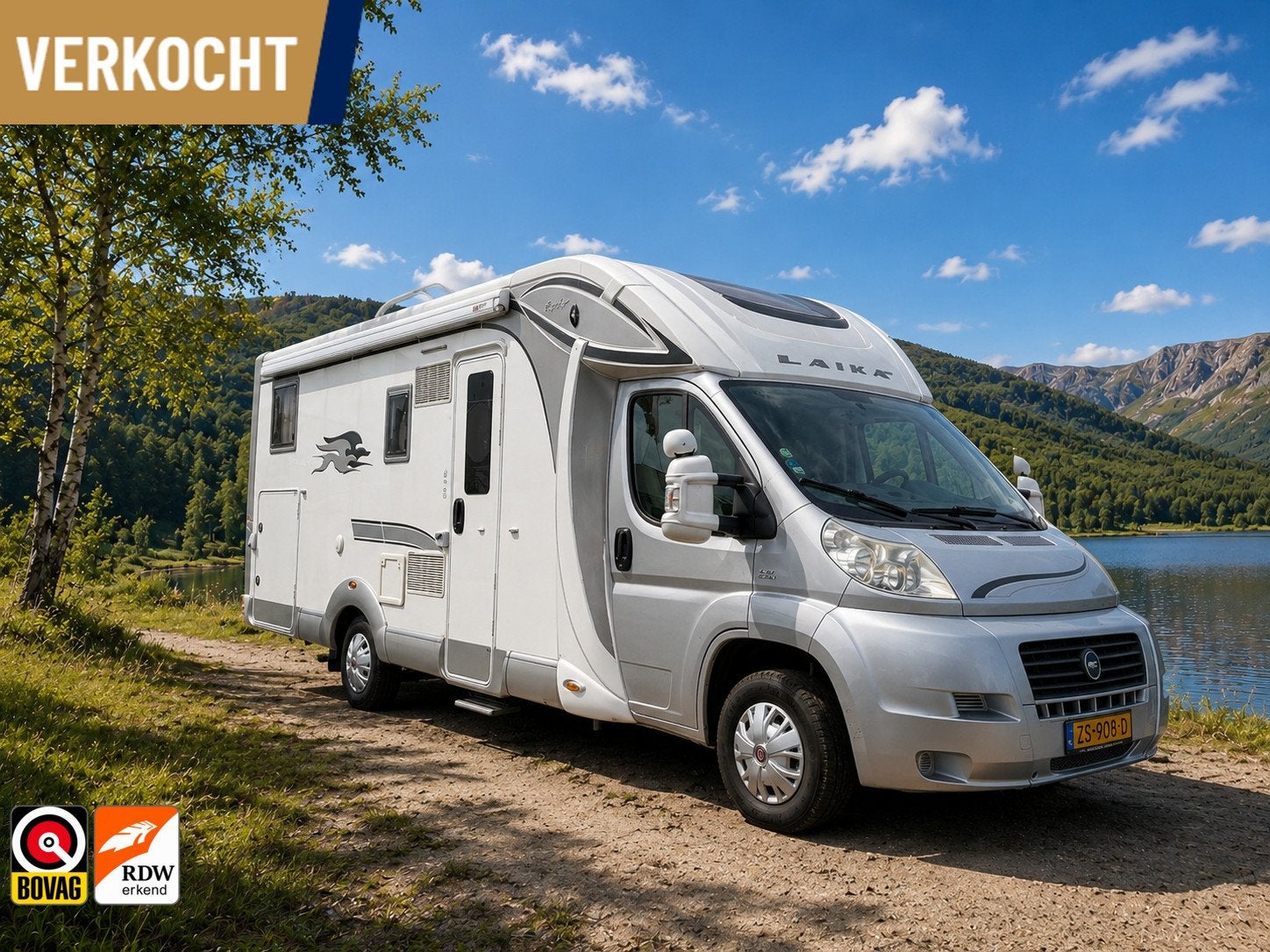 Laika ECOVIP 409, 7 tot 8 meter, Bedrijf, Diesel, Airconditioning