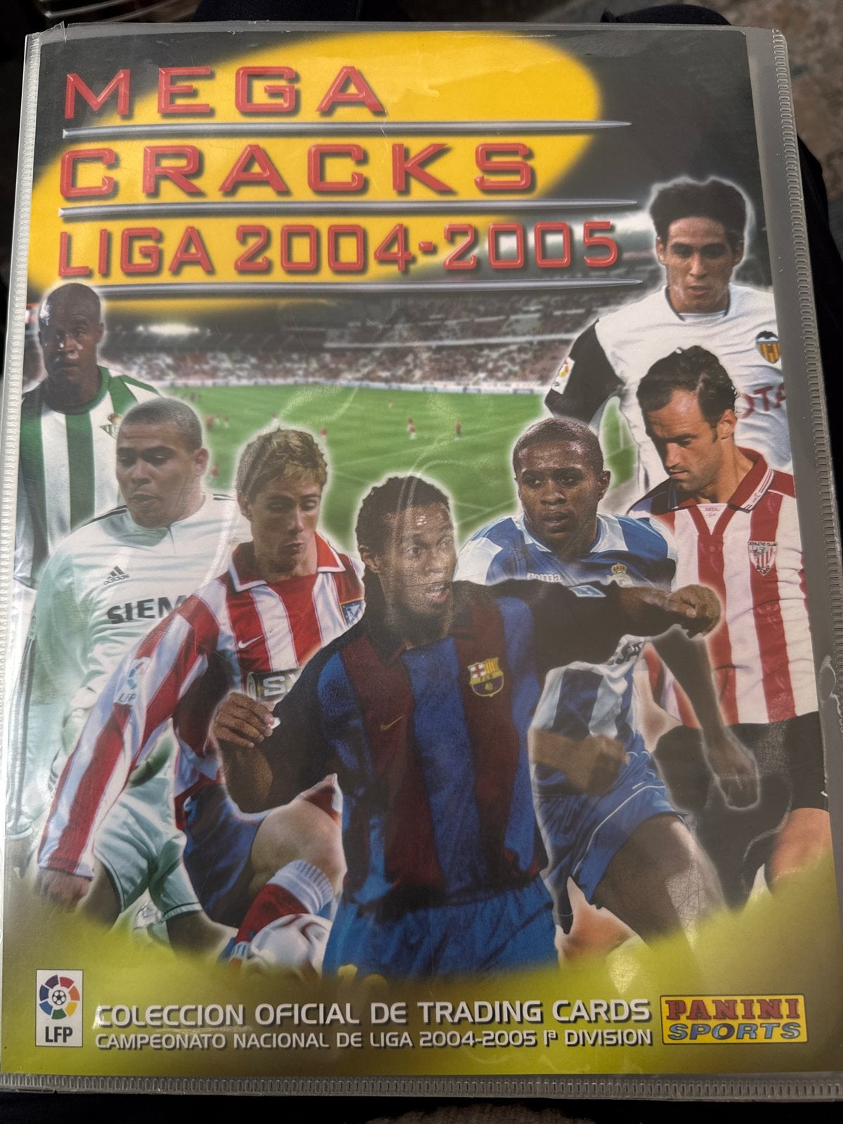 Panini Mega Cracks Liga 2004-2005  Voetbalplaatjes Album, Ophalen of Verzenden, Gebruikt, Buitenlandse clubs, Spelerskaart