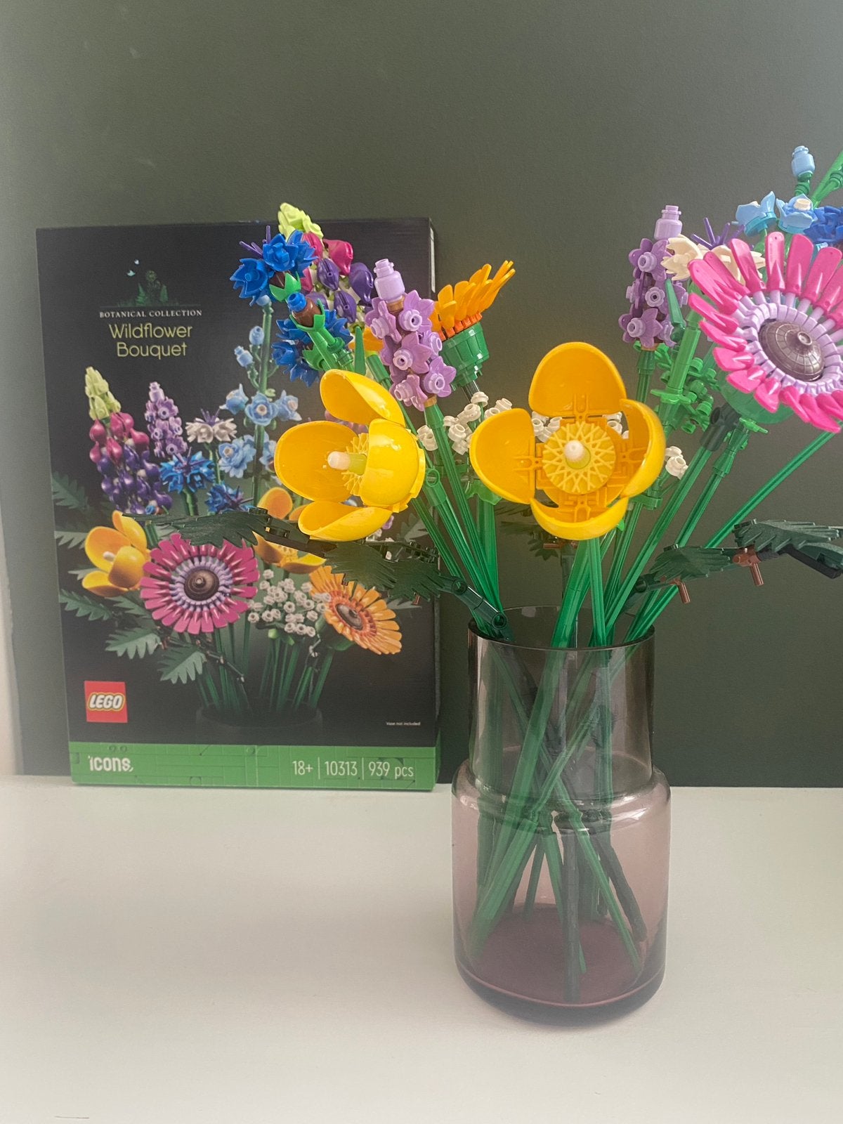 LEGO ICONS BOTANIC 10313 Wildflower Bouquet - gesorteerd, Lego, Ophalen of Verzenden, Zo goed als nieuw, Compleet