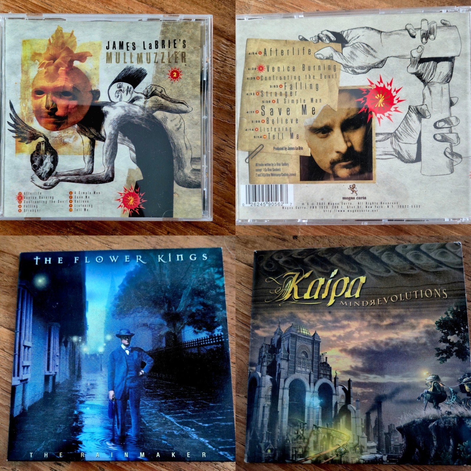 James LaBrie, Kaipa, The Flower Kings promo cd's, Ophalen of Verzenden, Zo goed als nieuw, Progressive Rock