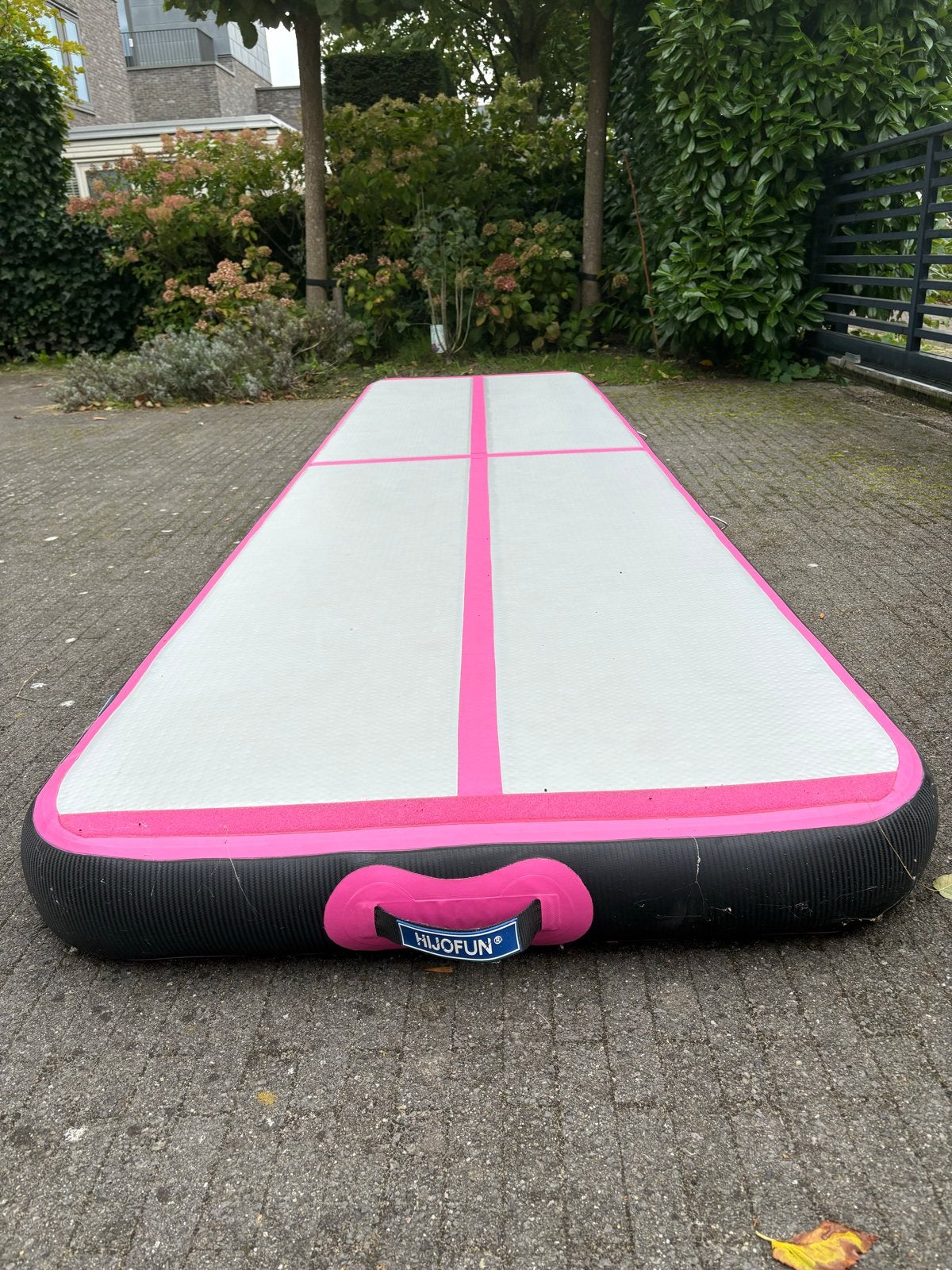 HijoFun turnmat 4x1 meter, Ophalen, Zo goed als nieuw, Grijs, Materiaal