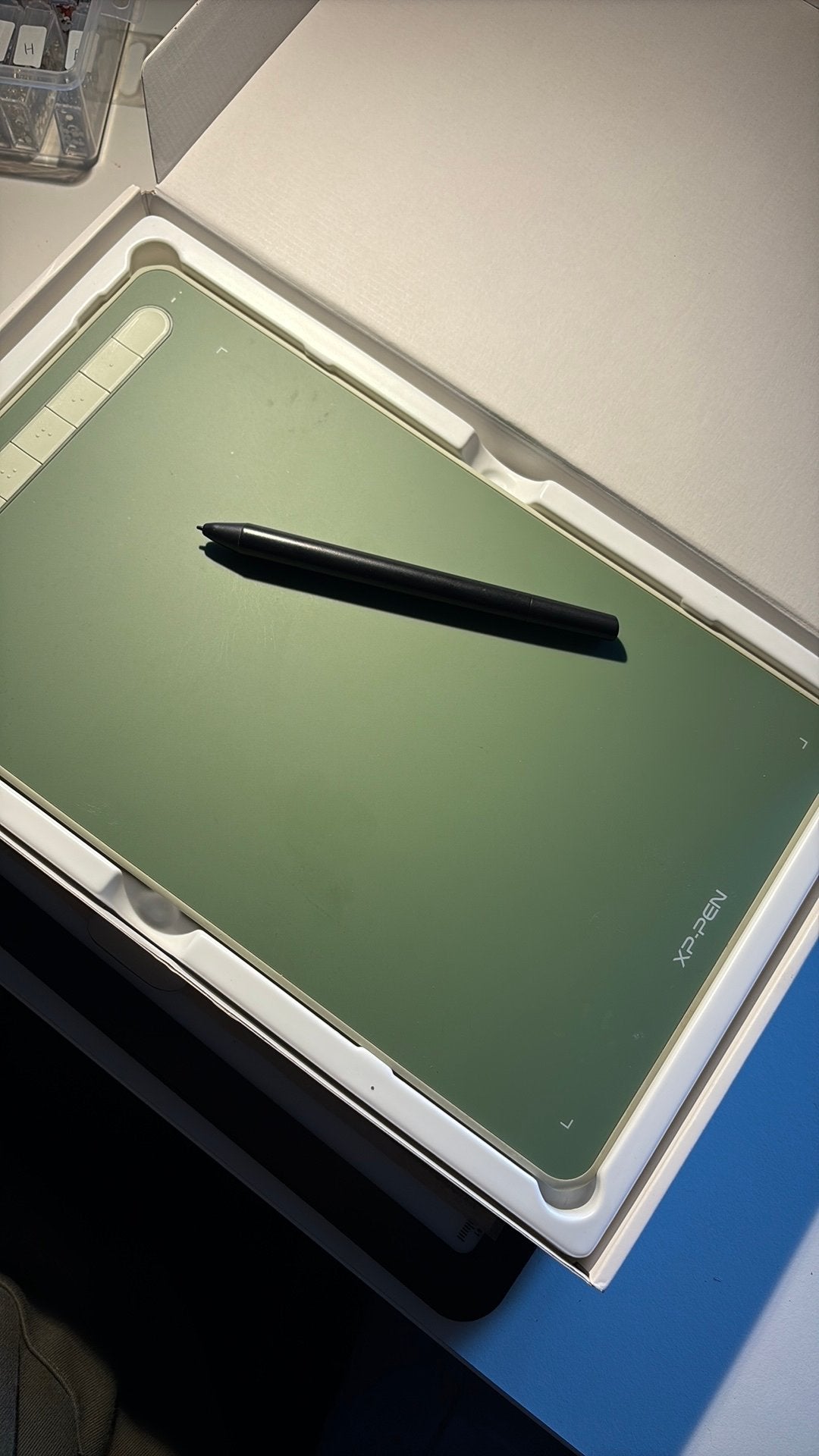 Tekentablet XP-PEN deco LW pen tablet, Computers en Software, Tekentablets, Ophalen of Verzenden, Zo goed als nieuw