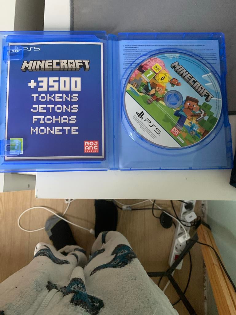 Minecraft PS5 - Nieuwstaat!, Spelcomputers en Games, Games | Sony PlayStation 5, Ophalen, Zo goed als nieuw