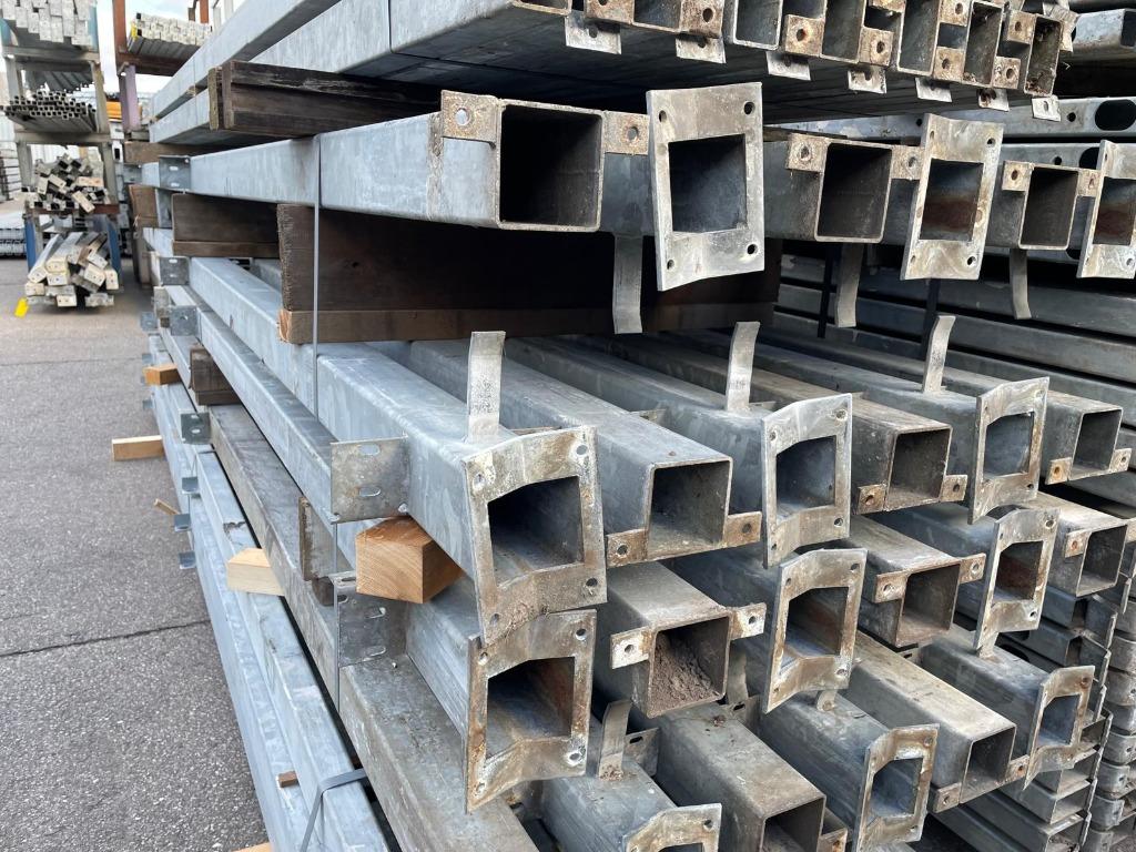 Kokerprofielen 90x90x2mm | Lengte: 4020 mm, Ophalen, Gebruikt, Overige metalen