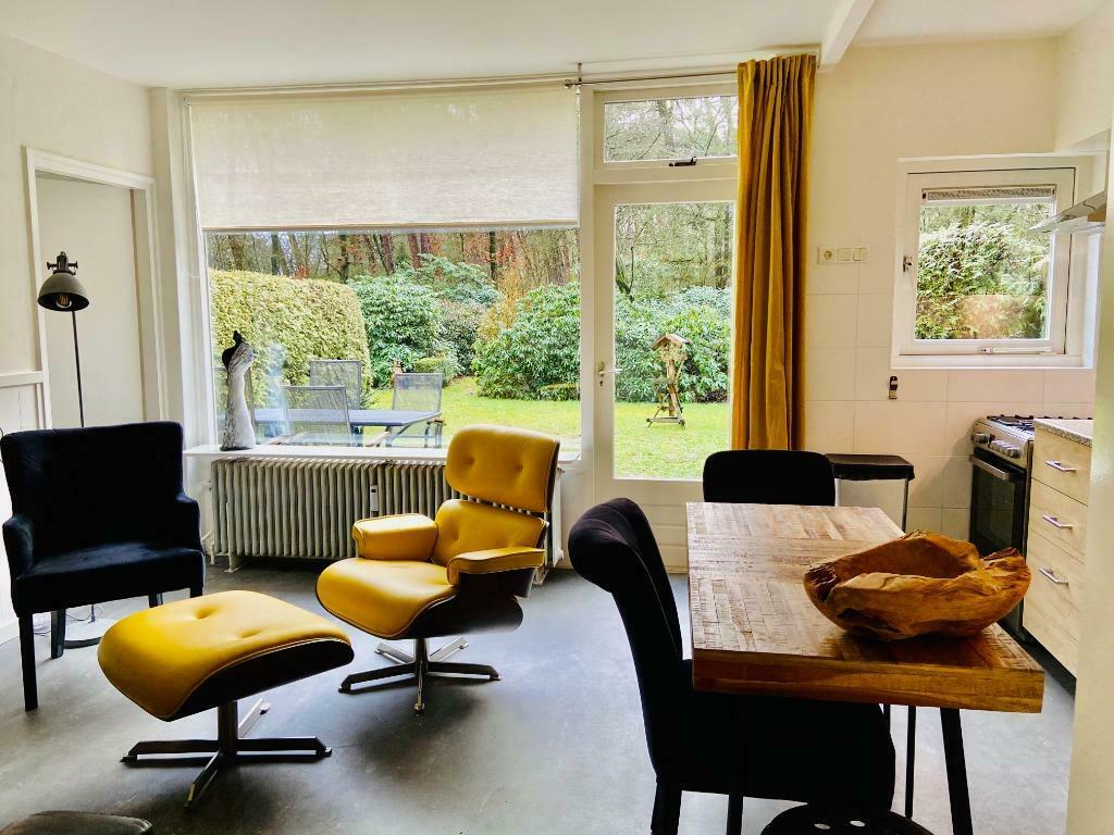 Natuurhuisje Boshuisje Veluwe Otterlo Last Minute Hoefbos, Vakantie, Vakantiehuizen | Nederland, In bos, 2 slaapkamers, Open haard