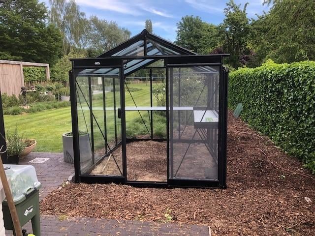 Tuinkas topkwaliteit, aanbieding, Ophalen of Verzenden, Glas, Aluminium, Kweekkas