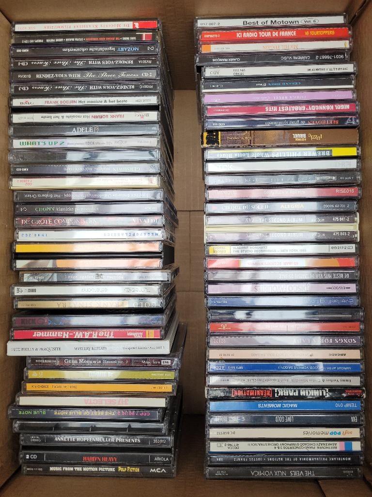 Cd Collectie 100 + 28cd maxis, Ophalen, Gebruikt, Pop