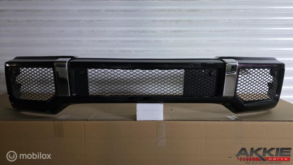 Voorbumper Mercedes G63 G55 amg W463 ('79-'24), Gebruikt, Voor, Mercedes-Benz, Ophalen of Verzenden