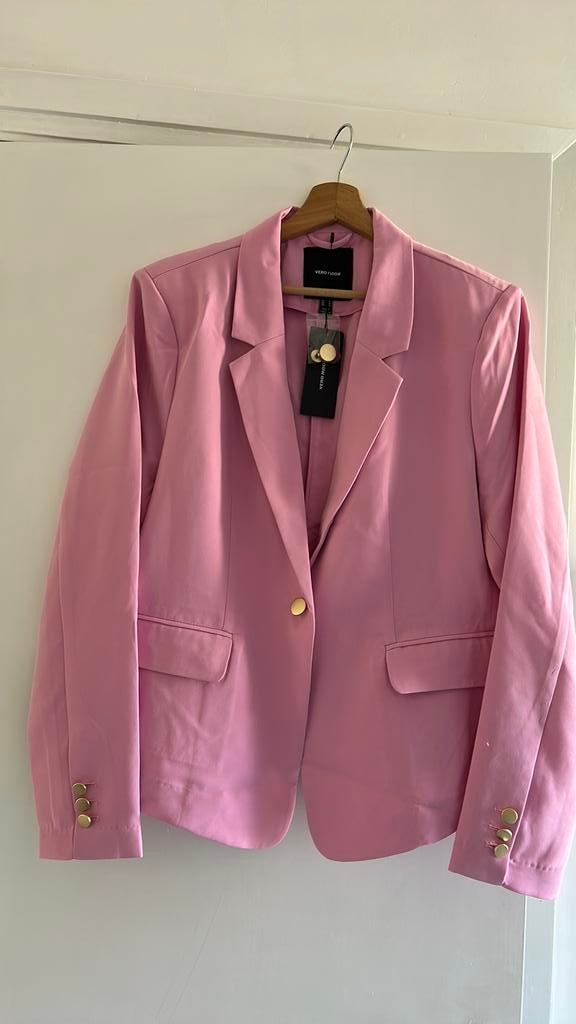 Jasje colbert dames roze maat L, Maat 42/44 (L), Nieuw, Ophalen of Verzenden, Jasje