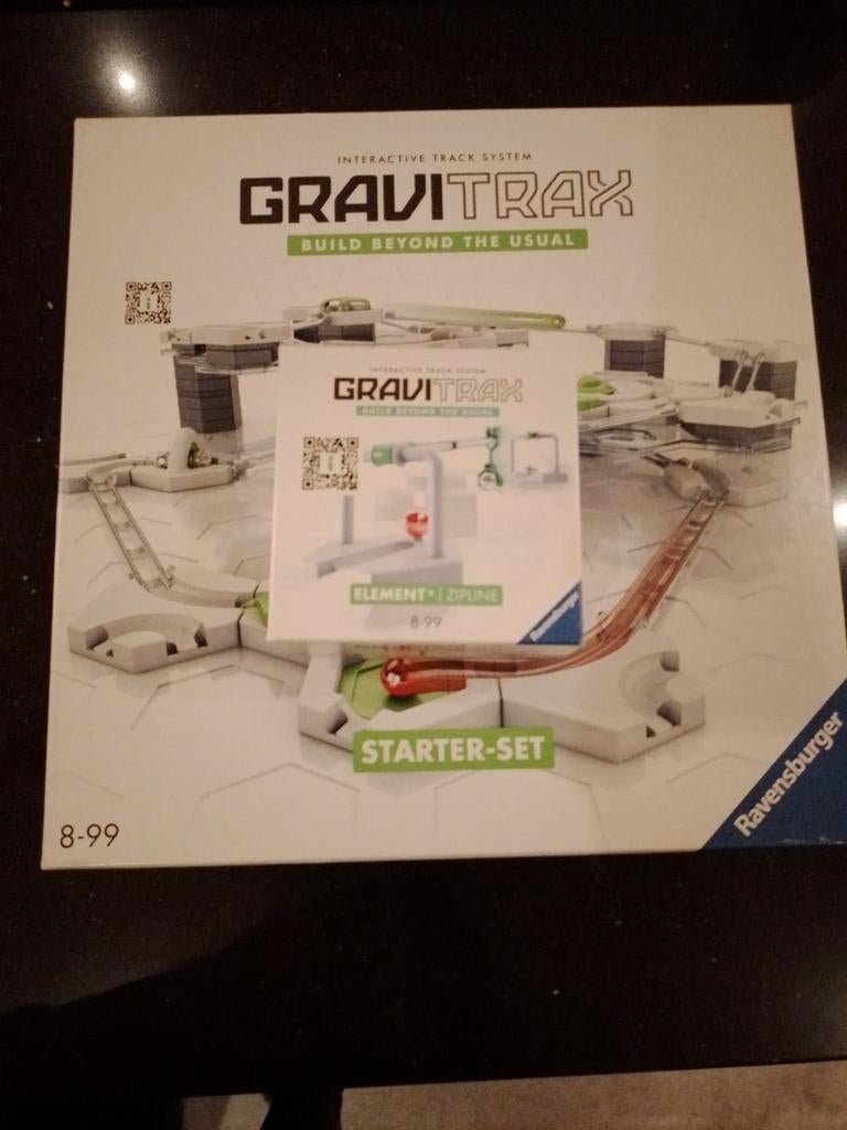 Gravitrax Starter-Set en Element Zipline, Ophalen of Verzenden, Zo goed als nieuw, Overige merken