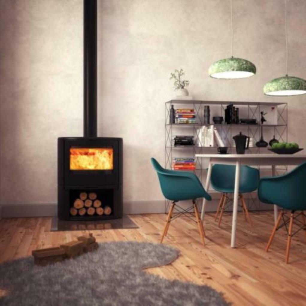 Te koop: nieuw model Dovre Bow/wb houtkachel, Nieuw, Hout, Vrijstaand