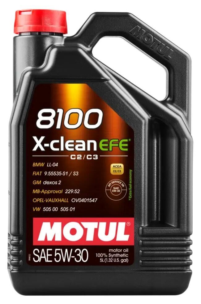 Motul 8100 X-Clean EFE C2/C3 5W-30 5L