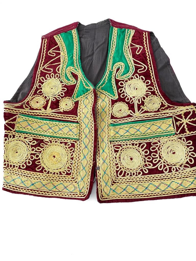Vintage. Afghaanse waistcoat. Gilet., Verzenden, Nieuw