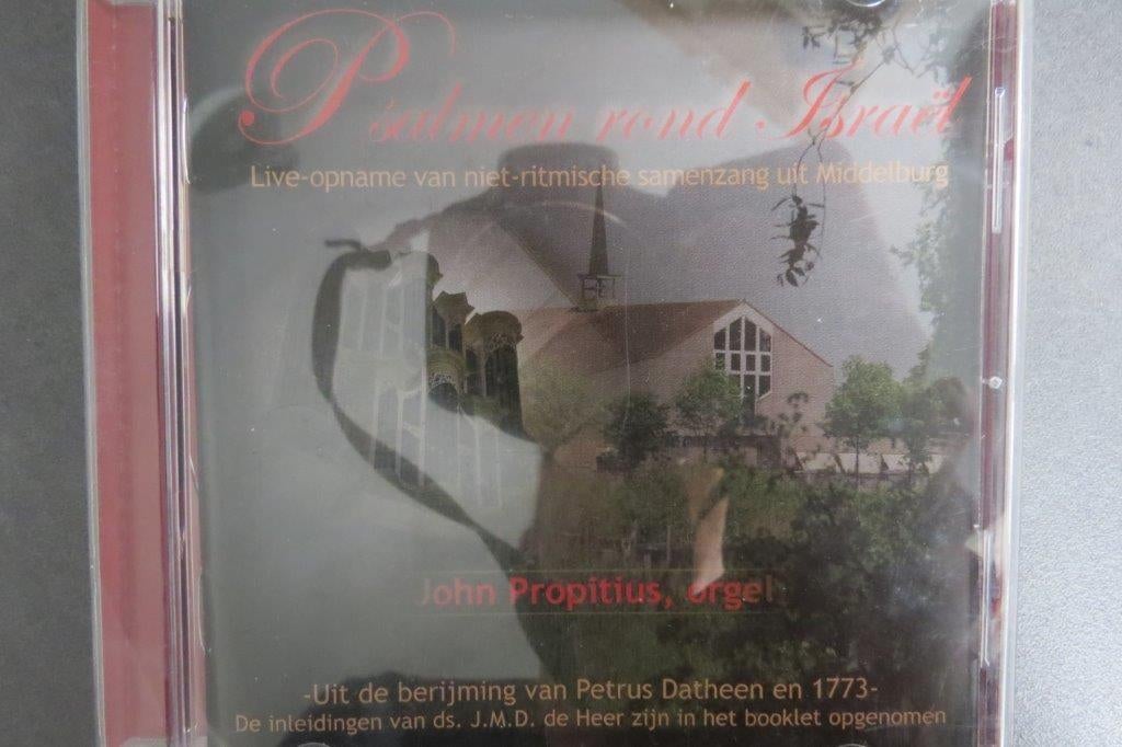 Cd orgel en samenzang: Psalmen rond Israel, John Propitius, Ophalen of Verzenden, Zo goed als nieuw, Gospel