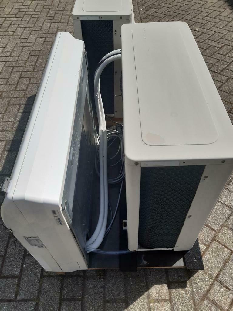 Nieuwe en gebruikte airco setjes werkend te zien, Witgoed en Apparatuur, Airco's, Ophalen