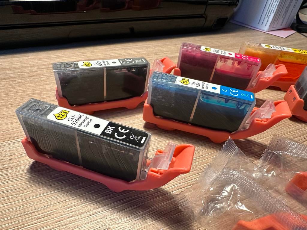 Canon PIXMA Inktcartridges - Nieuw/1xGebruikt, Ophalen of Verzenden, Nieuw, Cartridge