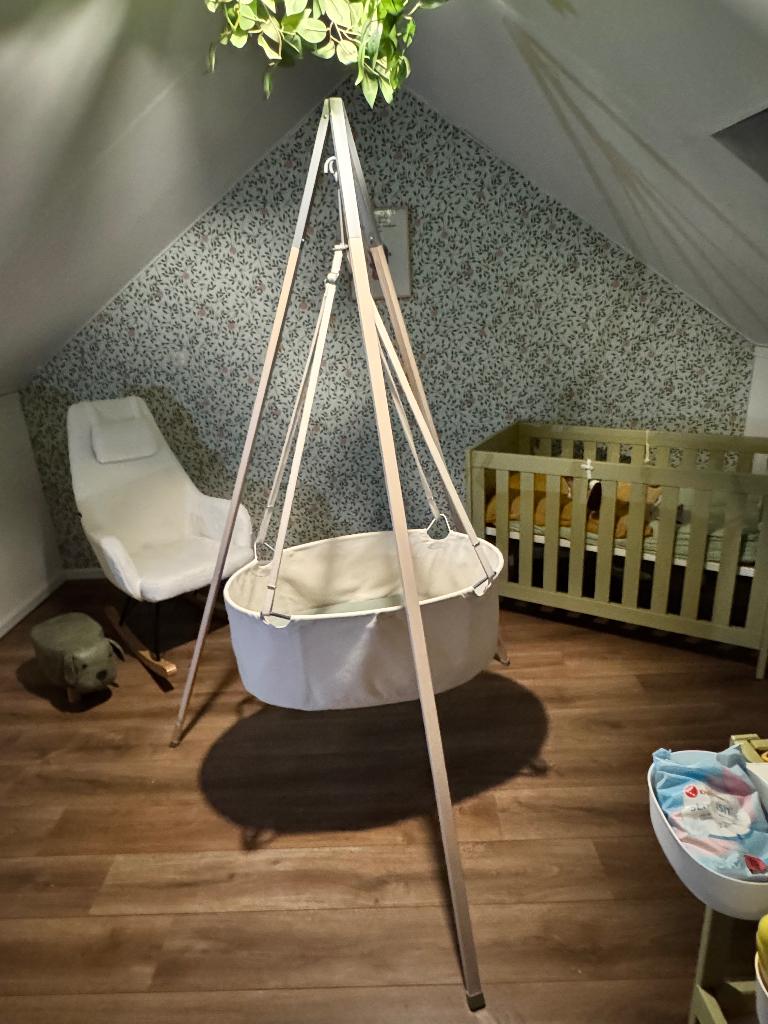 Baby hangwieg, Ophalen, Gebruikt, Ledikant