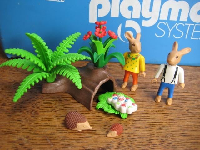playmobil Pasen 4454 paashaas 2x verstopplek 100% zeldzaam, Kinderen en Baby's, Speelgoed | Playmobil, Verzenden, Zo goed als nieuw